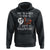 Funny Halloween Harris Hoodie Don't Be Scared I'm Voting For Kamala Comma Cute Ghost TS09 Black Print Your Wear