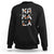 Funny Halloween Kamala 2024 Sweatshirt Harris Support US President Spooky Season TS09 Black Print Your Wear