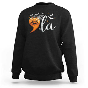 Halloween Comma La Harris Sweatshirt Kamala Support Pumkin Spooky Season TS09 Black Print Your Wear