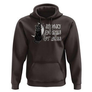 Funny Halloween Harris Hoodie Spooky Childless Cat Lady Kamala 2024 TS09 Dark Chocolate Print Your Wear