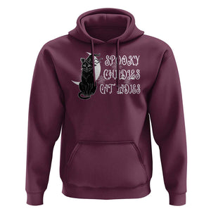 Funny Halloween Harris Hoodie Spooky Childless Cat Lady Kamala 2024 TS09 Maroon Print Your Wear