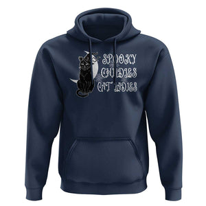 Funny Halloween Harris Hoodie Spooky Childless Cat Lady Kamala 2024 TS09 Navy Print Your Wear