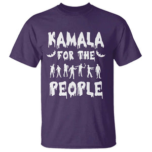 Harris For The People T Shirt Funny Halloween Kamala US President 2024 TS09 Purple Print Your Wear