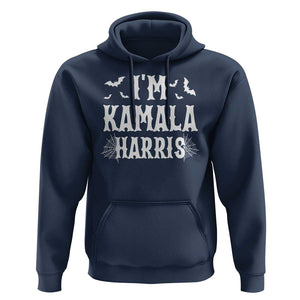 Funny Halloween Harris Costume Hoodie I'm Kamala Couple Matching TS09 Navy Print Your Wear