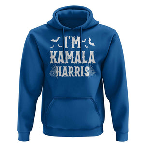 Funny Halloween Harris Costume Hoodie I'm Kamala Couple Matching TS09 Royal Blue Print Your Wear