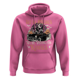 Funny Halloween Witch For Harris Hoodie Get In Witches We're Voting For Kamala TS09 Azalea Print Your Wear