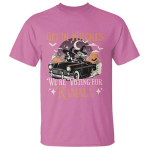 Funny Halloween Witch For Harris T Shirt Get In Witches We're Voting For Kamala TS09 Azalea Print Your Wear