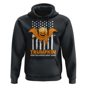 Funny Halloween Trump Hoodie Trumpkin Make Halloween Great Again Pumkin Spooky Season TS09 Black Print Your Wear