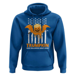 Funny Halloween Trump Hoodie Trumpkin Make Halloween Great Again Pumkin Spooky Season TS09 Royal Blue Print Your Wear