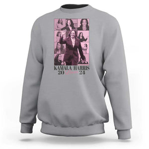 Harris Eras Sweatshirt Pink Kamala Lover Era 2024 TS09 Sport Gray Print Your Wear