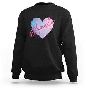 Kamala Lover Sweatshirt Pink Blue Sky Harris Madam President TS09 Black Print Your Wear