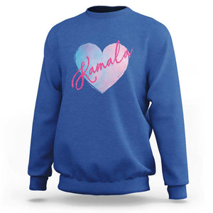 Kamala Lover Sweatshirt Pink Blue Sky Harris Madam President TS09 Royal Blue Print Your Wear