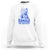 Kamala For President 2024 Sweatshirt With Love And Hope Cute Cat TS09 White Print Your Wear