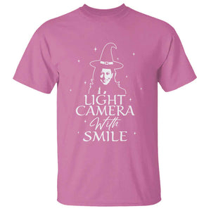 Funny Halloween Witch Kamala T Shirt Light Camera Witch Smile Harris 2024 TS09 Azalea Print Your Wear