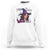 Funny Halloween Witch Harris Sweatshirt Light Camera Witch Smile Kamala Support TS09 White Print Your Wear