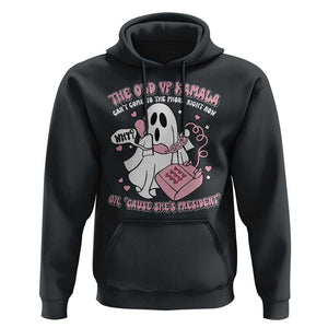 Funny Halloween Harris Hoodie The Old VP Kamala Can't Come To The Phone TS09 Black Print Your Wear