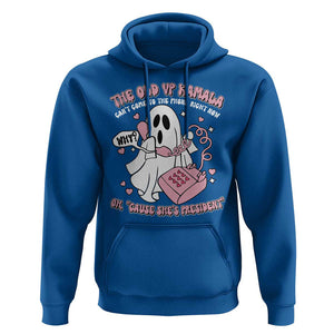 Funny Halloween Harris Hoodie The Old VP Kamala Can't Come To The Phone TS09 Royal Blue Print Your Wear