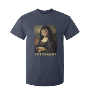 Funny Harris Cat T Shirt For Kid Cats Mona Lisa Vintage TS09 Navy Print Your Wear