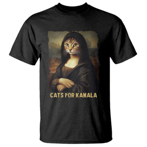 Funny Harris Cat T Shirt Cats Mona Lisa Vintage TS09 Black Print Your Wear