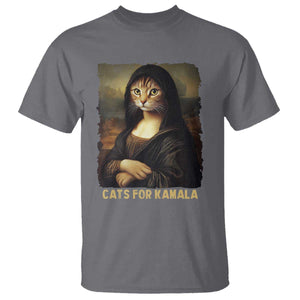 Funny Harris Cat T Shirt Cats Mona Lisa Vintage TS09 Charcoal Print Your Wear