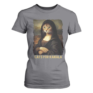 Funny Harris Cat T Shirt For Women Cats Mona Lisa Vintage TS09 Charcoal Print Your Wear