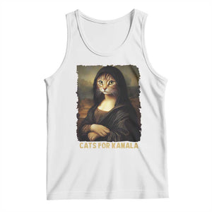 Funny Harris Cat Tank Top Cats Mona Lisa Vintage TS09 White Print Your Wear