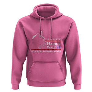 Harris Walz 2024 Hoodie For World Domination US President TS09 Azalea Print Your Wear