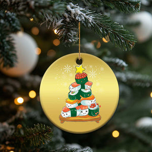 Funny Sushi Christmas Tree Christmas Ornament Cute Japanese Xmas TS09 Print Your Wear