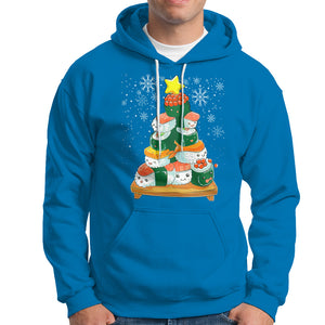 Sushi Christmas Tree Cute Japanese Xmas Hoodie TS09 Printyourwear