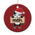 Meh Black Cat Sarcastic Funny Xmas Christmas Ornament TS09 Print Your Wear