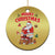 Funny Xmas Bad Santa Christmas Ornament Santa Pooping Down The Chimney TS09 Print Your Wear