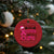 My Christmas Wish Is A Cure Breast Cancer Christmas Ornament TS09 Print Your Wear