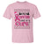 My Christmas Wish Is A Cure Breast Cancer T Shirt TS09 Light Pink Print Your Wear