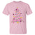 Christmas Breast Cancer T Shirt Pink Ribbon Xmas Tree TS09 Light Pink Print Your Wear