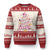 Christmas Breast Cancer Ugly Christmas Sweater Pink Ribbon Xmas Tree TS09 Red Print Your Wear