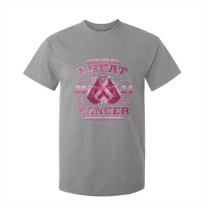 The Year I Beat Cancer Boxing Gloves Fighter Survivor T Shirt For Kid TS09 Sport Gray Print Your Wear