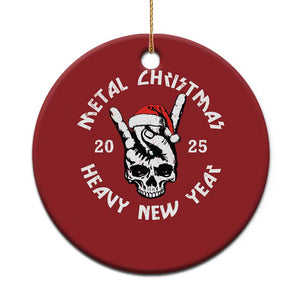 Funny Heavy Metal Christmas Ornament Metal Christmas Heavy New Year Rock Hand Sign TS09 Print Your Wear