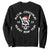 Funny Heavy Metal Sweatshirt Metal Christmas Heavy New Year Rock Hand Sign TS09 Black Print Your Wear