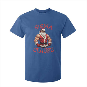 Funny Xmas Sigma Claus T Shirt For Kid TS09 Royal Blue Print Your Wear