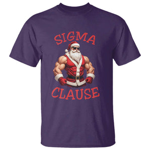 Funny Xmas Sigma Claus T Shirt TS09 Purple Print Your Wear