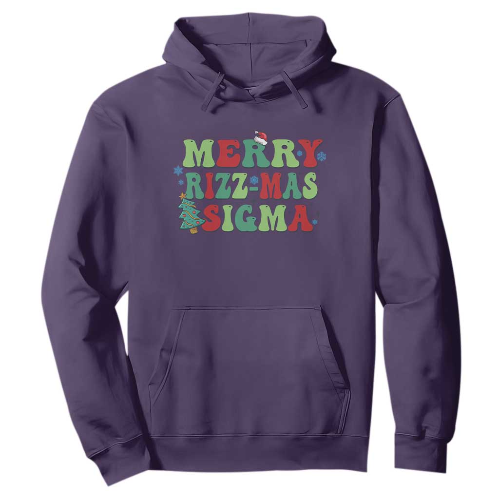 Merry Rizz Mas Sigmas Hoodie TS09 Purple Print Your Wear