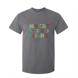 Merry Rizz Mas Sigmas T Shirt For Kid TS09 Charcoal Print Your Wear