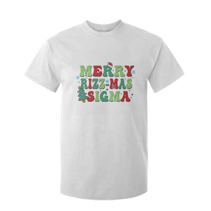 Merry Rizz Mas Sigmas T Shirt For Kid TS09 White Print Your Wear