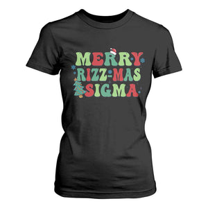 Merry Rizz Mas Sigmas T Shirt For Women TS09 Black Print Your Wear