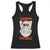 Funny Skibidi Rizzmas Santa Toilet Meme Racerback Tank Top TS09 Black Print Your Wear