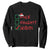 Funny Xmas Sweatshirt Nice Naughty Skibidi TS09 Black Print Your Wear