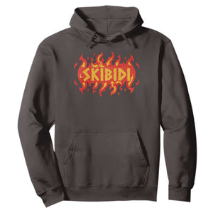 Funny Skibidi Hoodie TS09 Dark Chocolate Print Your Wear