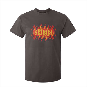 Funny Skibidi T Shirt For Kid TS09 Dark Chocolate Print Your Wear