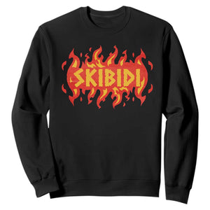 Funny Skibidi Sweatshirt TS09 Black Print Your Wear