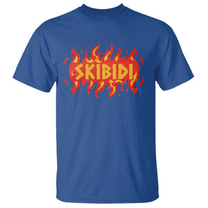 Funny Skibidi T Shirt TS09 Royal Blue Print Your Wear